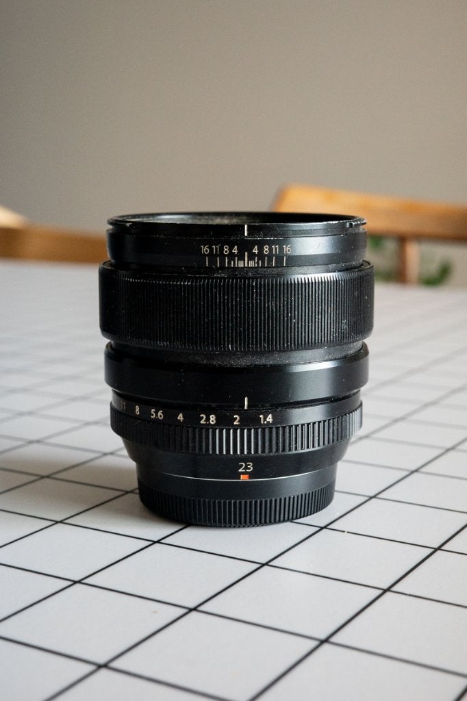 Fujifilm Fujinon XF 23mm f/1.4 R, Ophalen, Gebruikt