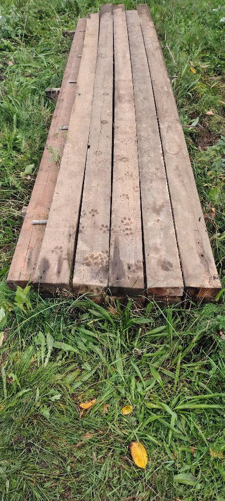 balken 15,5cm op 6,5cm tussen de 470cm en de 190cm lang, Doe-het-zelf en Bouw, Ophalen, Gebruikt, Balk, Vuren
