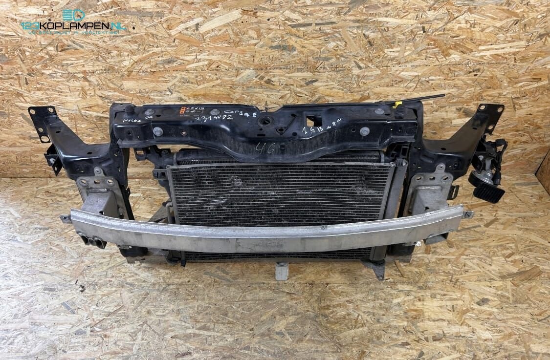 Opel Corsa E 1.4 Voorfront koelerpakket radiateur, -, Opel, Enlèvement, Utilisé