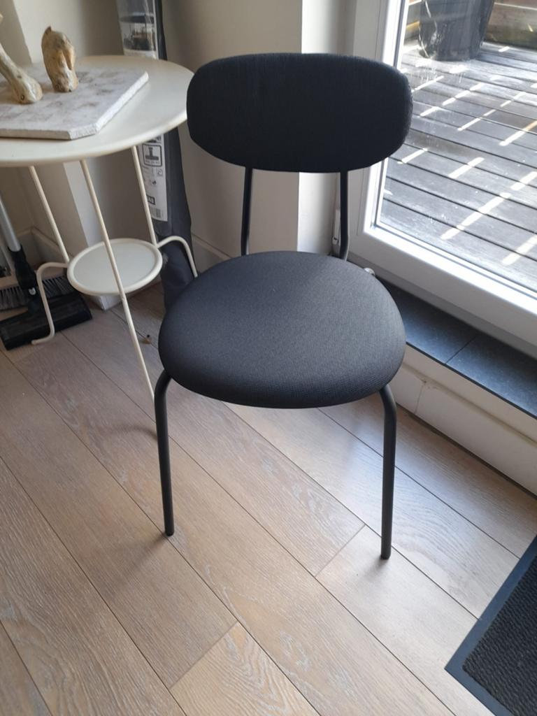 2 NIEUWE stoelen ikea, Ophalen, Zwart