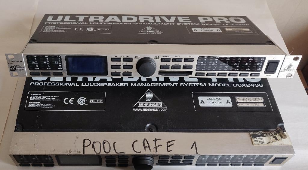 Limiteurs Behringer Ultradrive Pro DCX2496, TV, Hi-fi & Vidéo, TV, Hi-fi & Vidéo Autre, Utilisé, Enlèvement