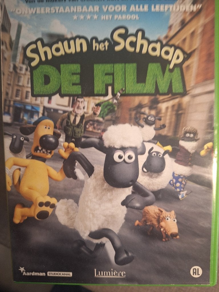 Shaun het schaap, dvd, Ophalen of Verzenden, Gebruikt