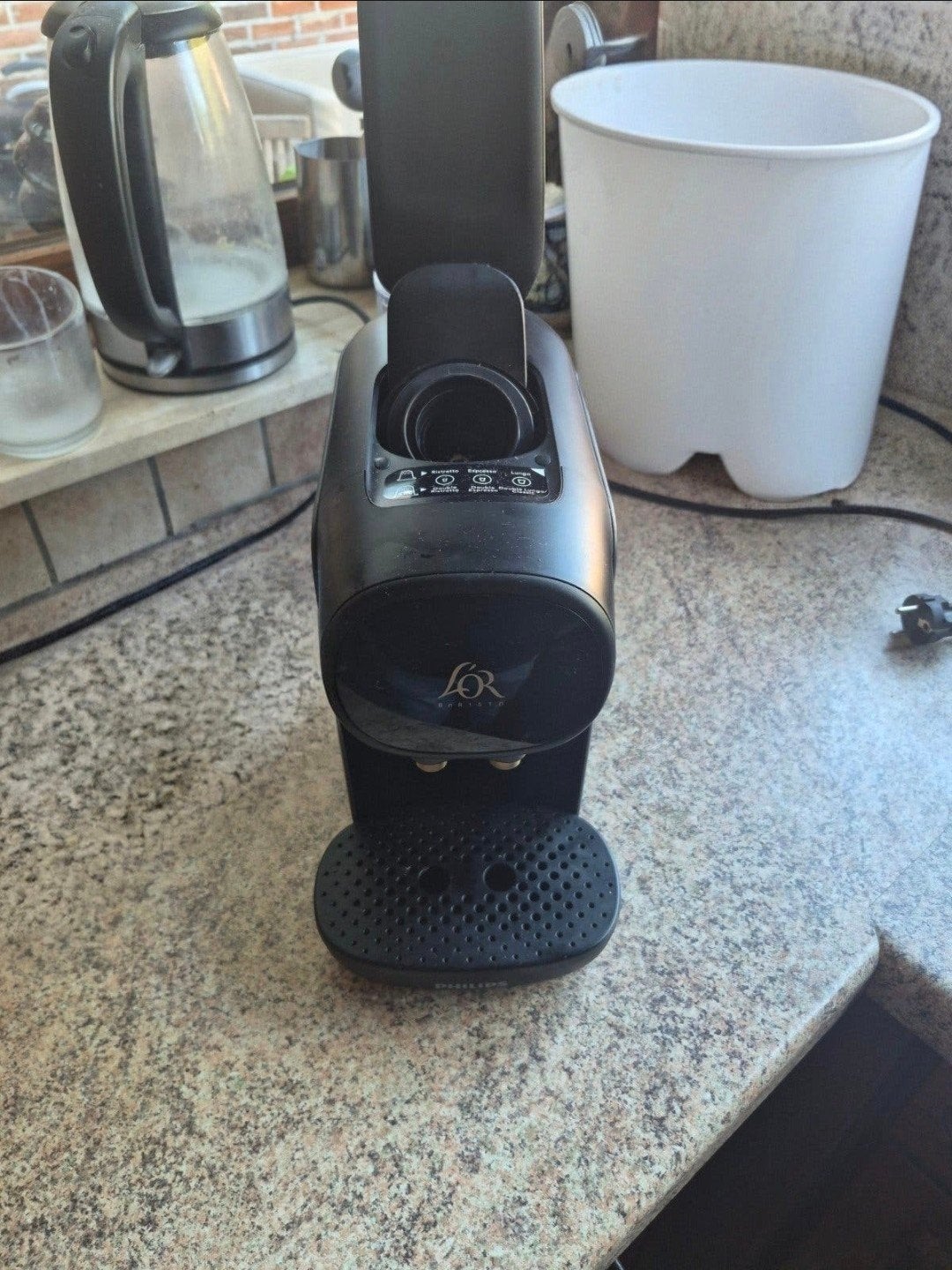 Cafetière Philips L'OR Barista, Electroménager, Machine à espresso, Enlèvement ou Envoi, Comme neuf, Dosettes et capsules de café