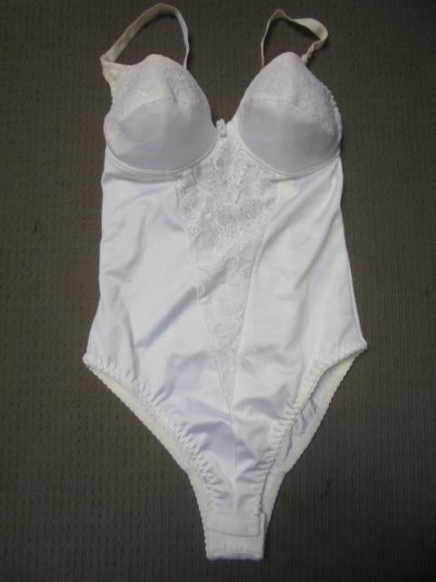 vintage body, Kleding | Dames, Ondergoed en Lingerie, Verzenden, Wit, Body of Korset