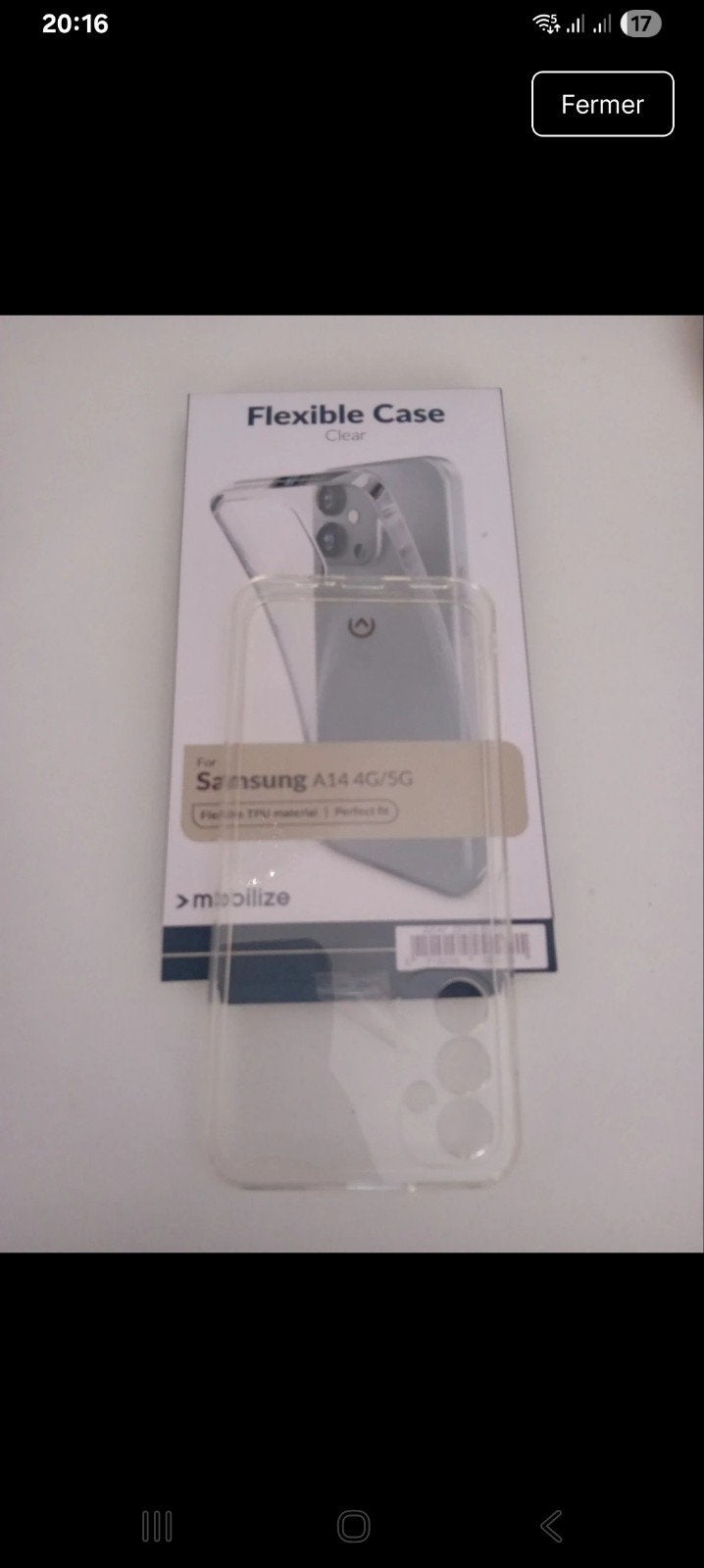 Coque flexible neuve pour samsung A14, Samsung