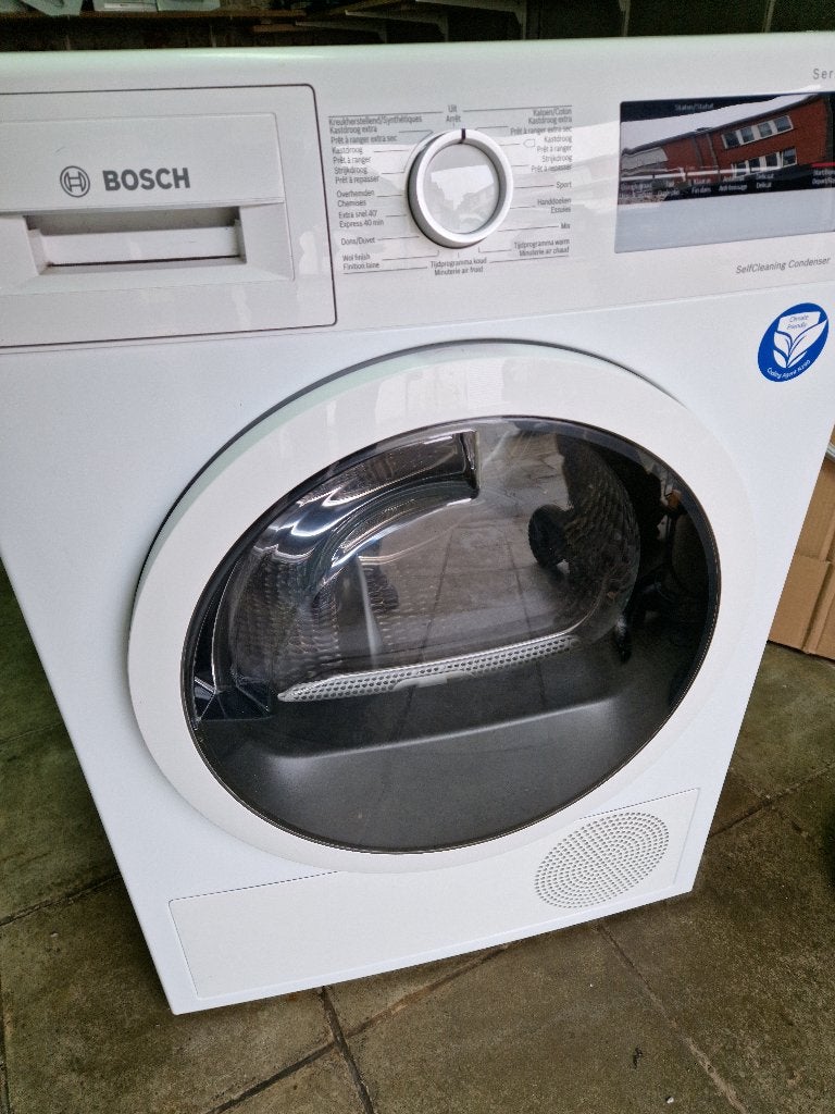 Sèche linge bosch 8kg pompe à chaleur A ++, Electroménager, Enlèvement, Comme neuf, Chargeur frontal