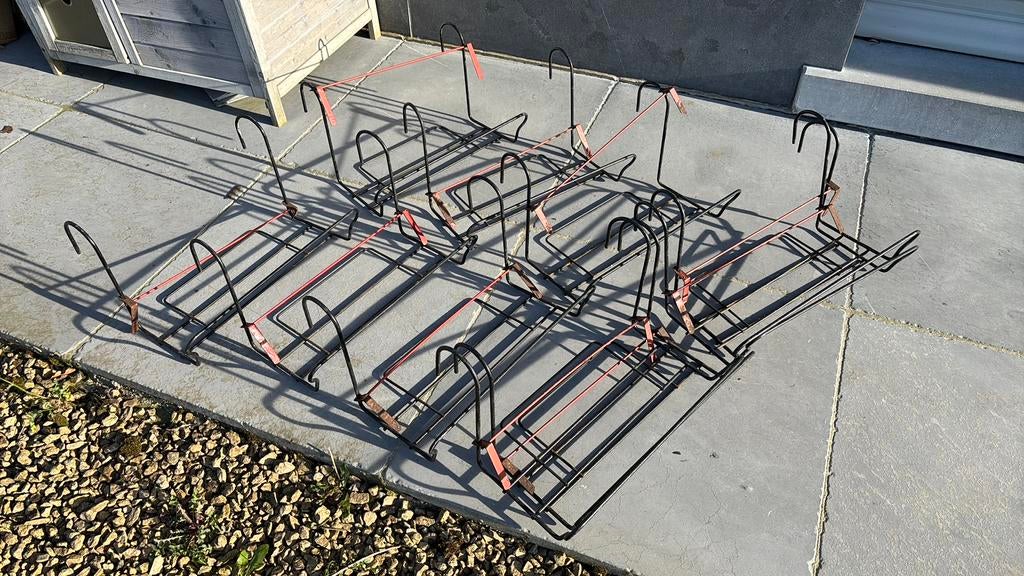 10 bloembakhouders. GRATIS., Tuin en Terras, Ophalen, Gebruikt