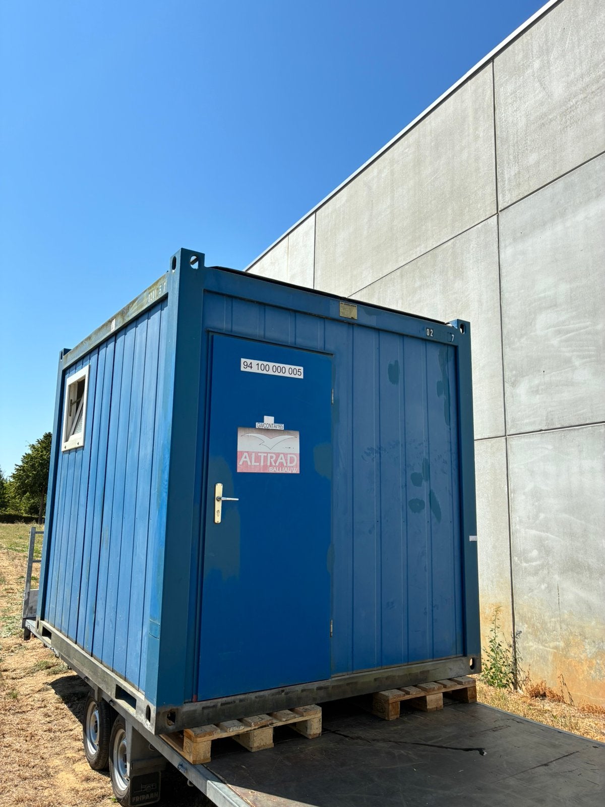 Mobiele sanitair unit | Douche + Toilet | Wc unit, Doe-het-zelf en Bouw, Ophalen of Verzenden, Douche