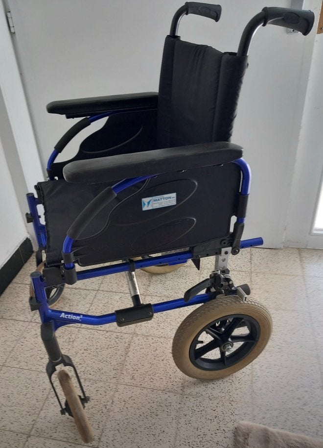 Fauteuil roulant Invacare Action 3, Enlèvement, Utilisé