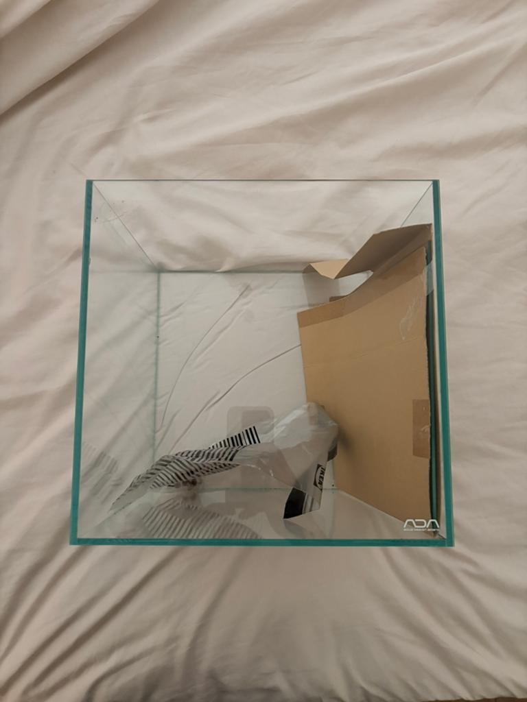 ADA Aquarium (Japans) - 30L - Met afsluiting en haakjes, Ophalen, Zo goed als nieuw