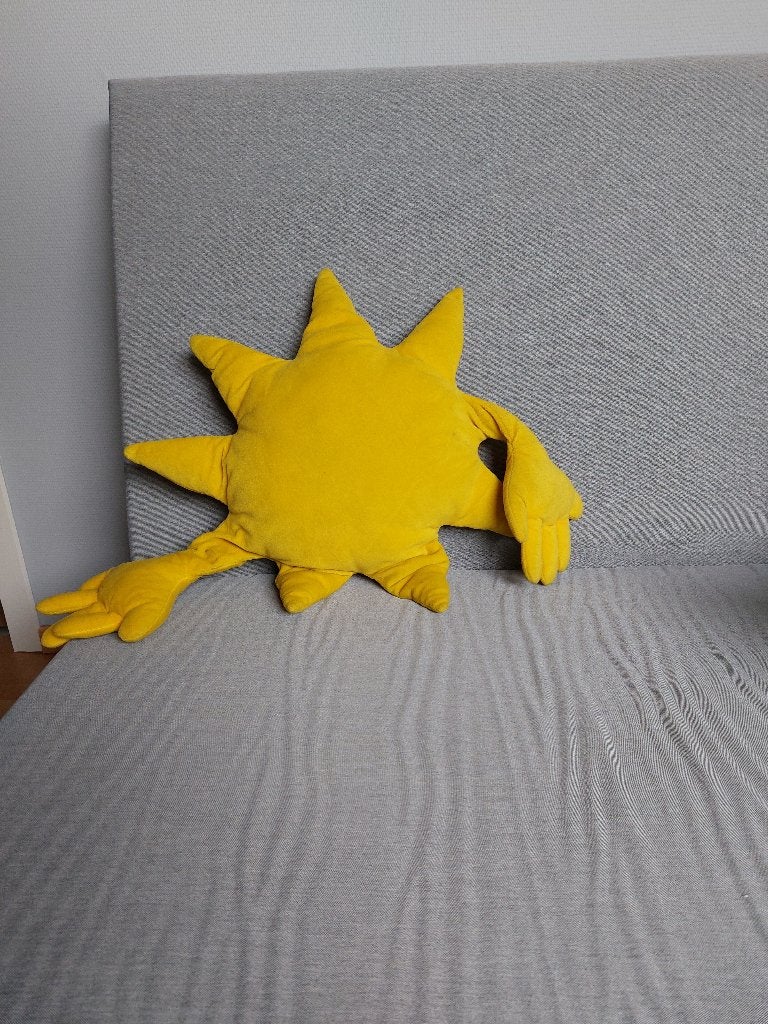 Knuffelkussen zon, Ophalen, Gebruikt, Overige typen, Middelgroot (20 tot 80 cm)