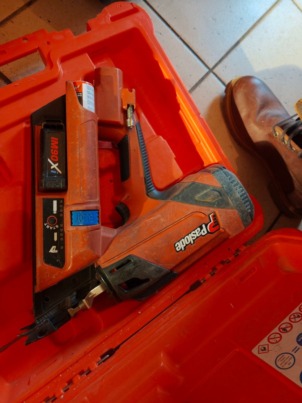 paslode , Makita , leister + bocker lift met knik 26m, Doe-het-zelf en Bouw, Ophalen