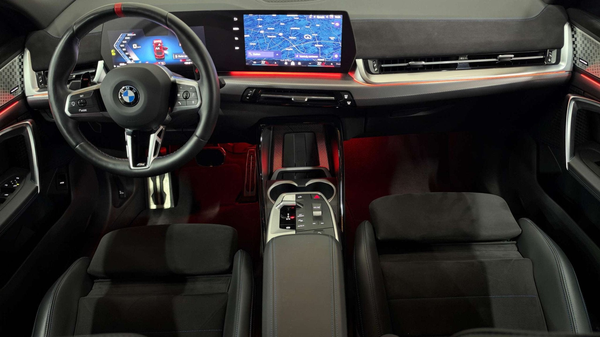 BMW X2 M 35iA xDrive M-Sport Pro Garantie Nieuwstaat, Autos, Rouge, Entreprise, Carnet d'entretien, Alcantara