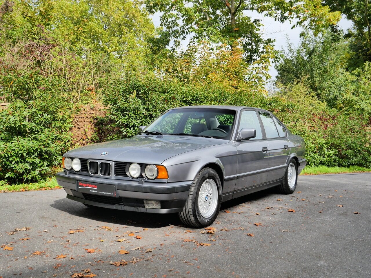 BMW 535 E34 met keuring voor verkoop, Auto's, 3430 cc, Zwart, 0 kg, Bedrijf