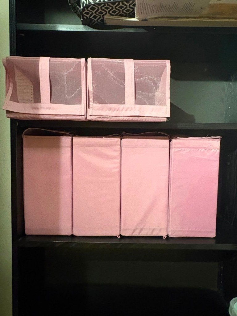 IKEA SKUBB schoenendozen roze, Huis en Inrichting, Ophalen, Gebruikt