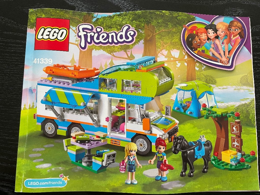 LEGO Friends 41339 Le camping-car de Mia, Lego, Ensemble complet, Friends, Comme neuf