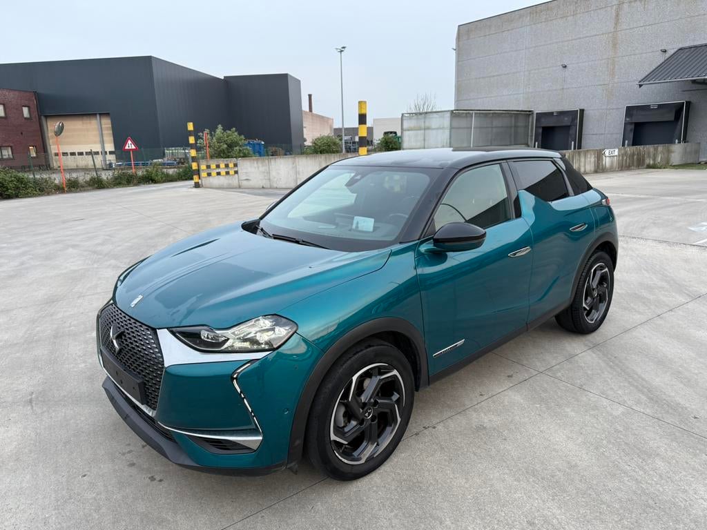 DS3 Crossback , 1.2 Benzine , Automaat , 2020 , 107.000 KM, Auto's, DS, Automaat, Blauw, Leder, Bedrijf