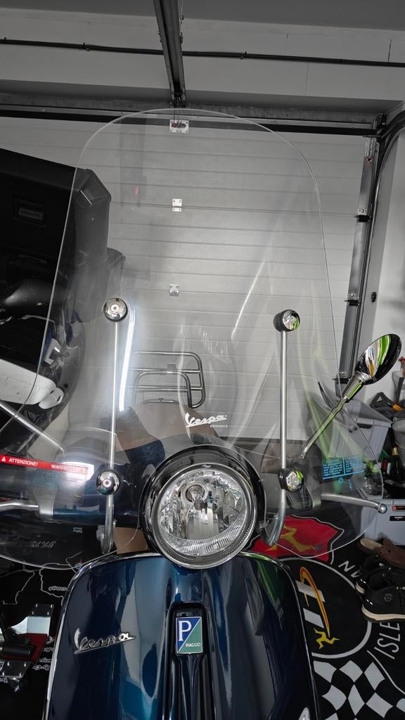 Voor Vespa: hoog windscherm, Fietsen en Brommers, Ophalen, Vespa