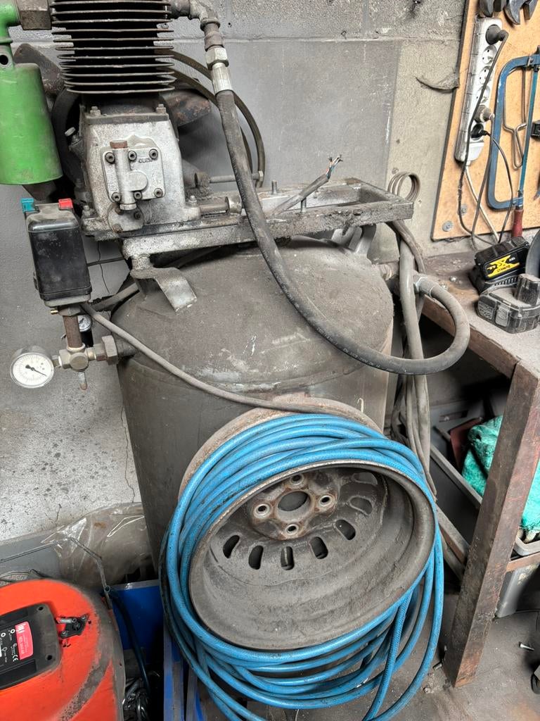 Compressorvat 200 liter, Doe-het-zelf en Bouw, 100 liter of meer, Ophalen, Zo goed als nieuw, 10 bar of meer