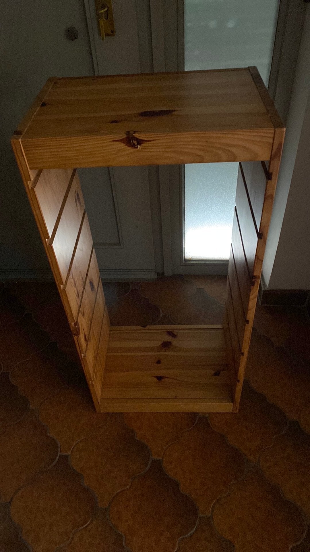 3Trofast kast Grenen hout Geen bakjes bij 44cmbx30 cmdx90cmh, Ophalen, Gebruikt
