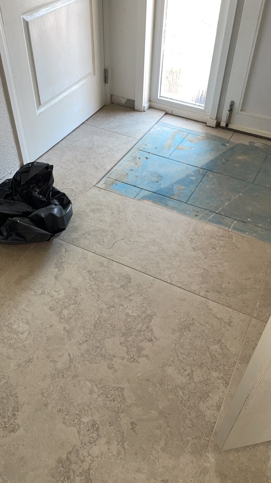 9m2 nieuwe keramische vloertegels beige marmerlook, Huis en Inrichting, Stoffering | Vloerbedekking, Nieuw, Overige typen, Beige