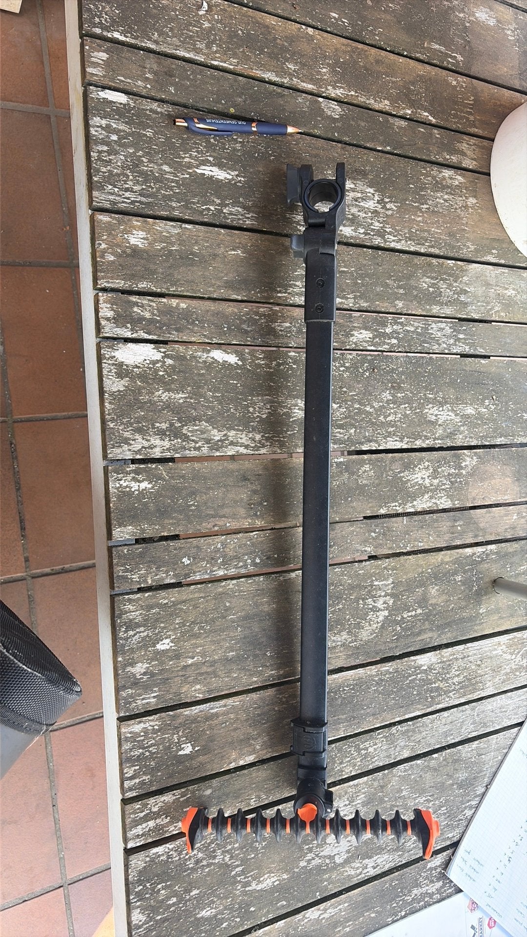 Feeder foudral + feeder 10 ft guru + preston steun, Ophalen, Zo goed als nieuw