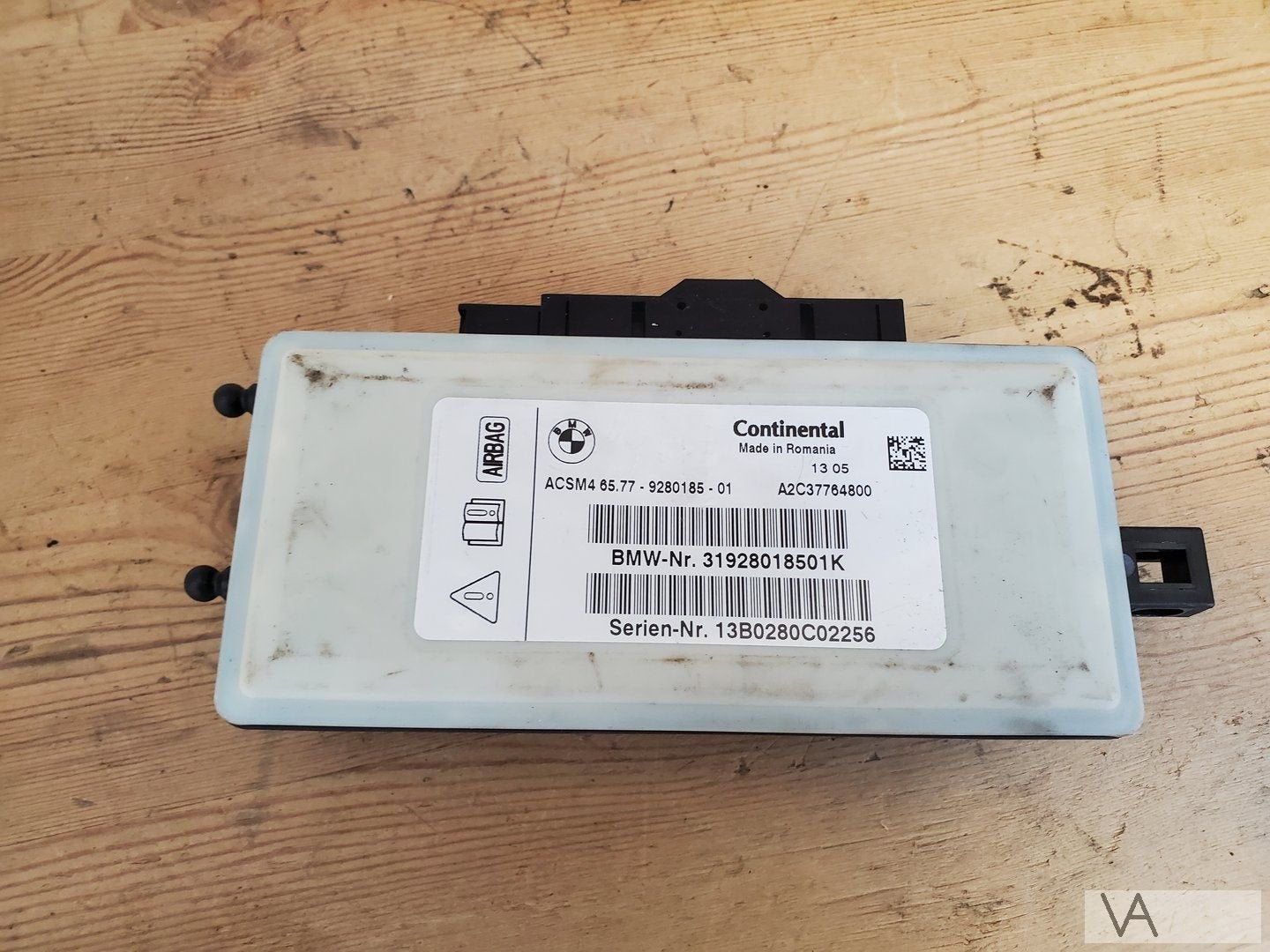 BMW 5 serie F10 F11 / 7 serie F01 airbag module 9280185 €50, -, Utilisé, -, Enlèvement ou Envoi