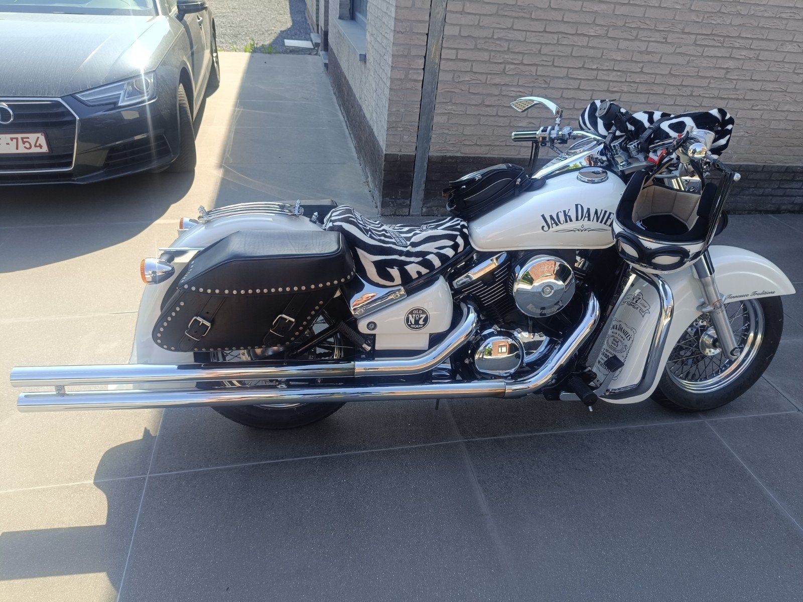 custom Kawasaki 800vn classic ( veel denken een Harley ), Motoren, Occasion, Chopper, Particulier, 800 cc