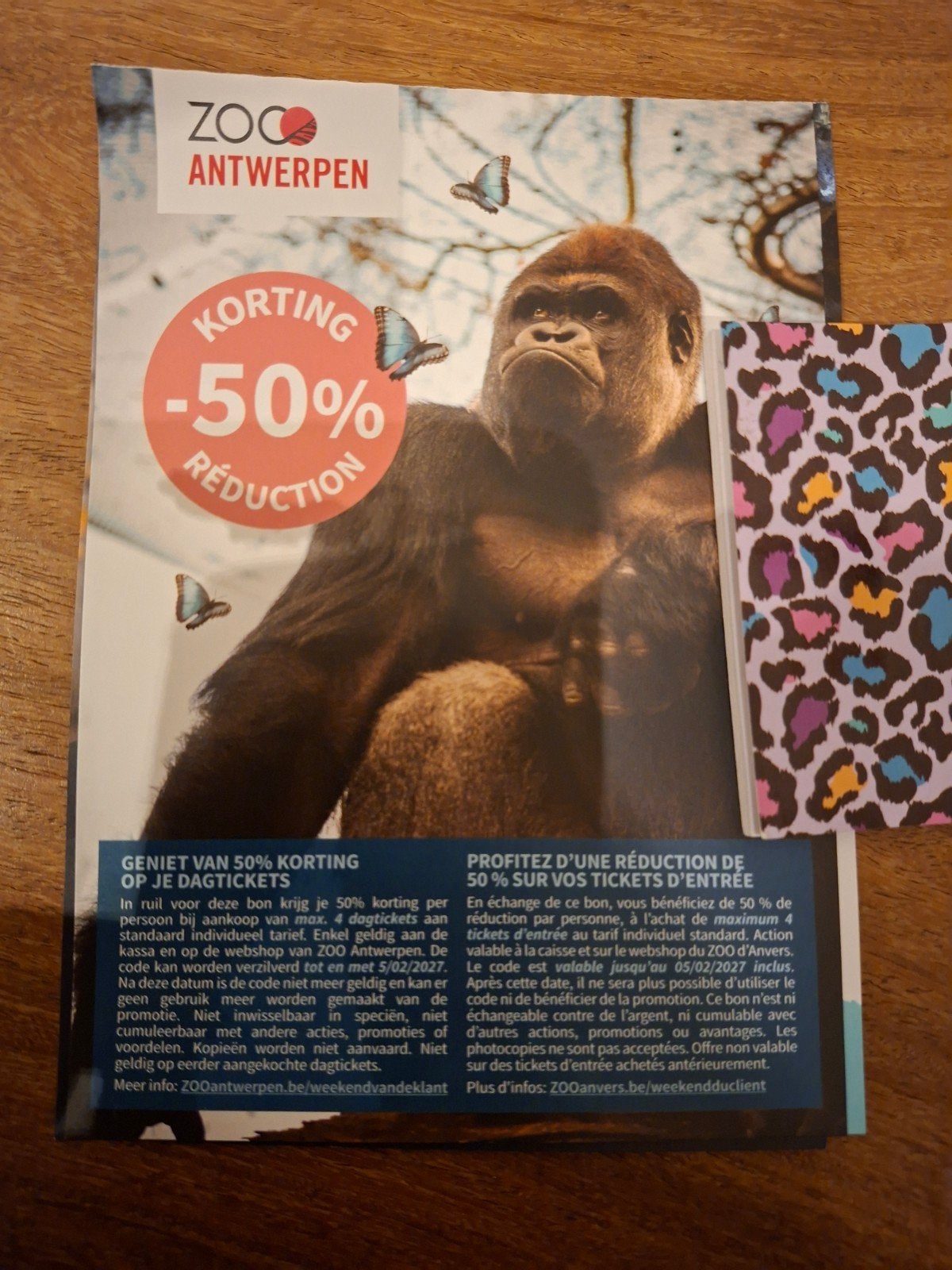 zoo Antwerpen, Drie personen of meer, Kortingskaart