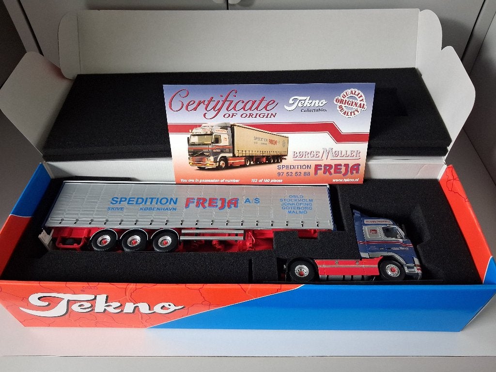 Tekno Volvo FH01 Freja, Hobby en Vrije tijd, Modelauto's | 1:50, Ophalen of Verzenden, Nieuw, Bus of Vrachtwagen, Tekno
