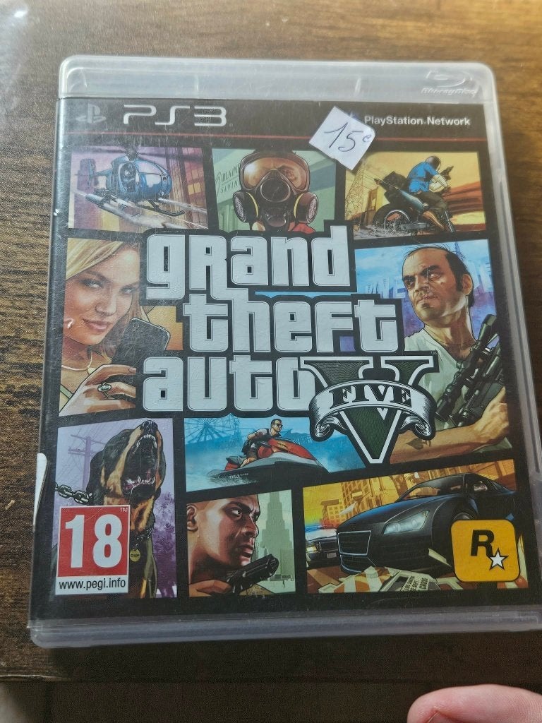 Grand Theft Auto V — PS3 + carte originale de Los Santos, Enlèvement ou Envoi, Utilisé
