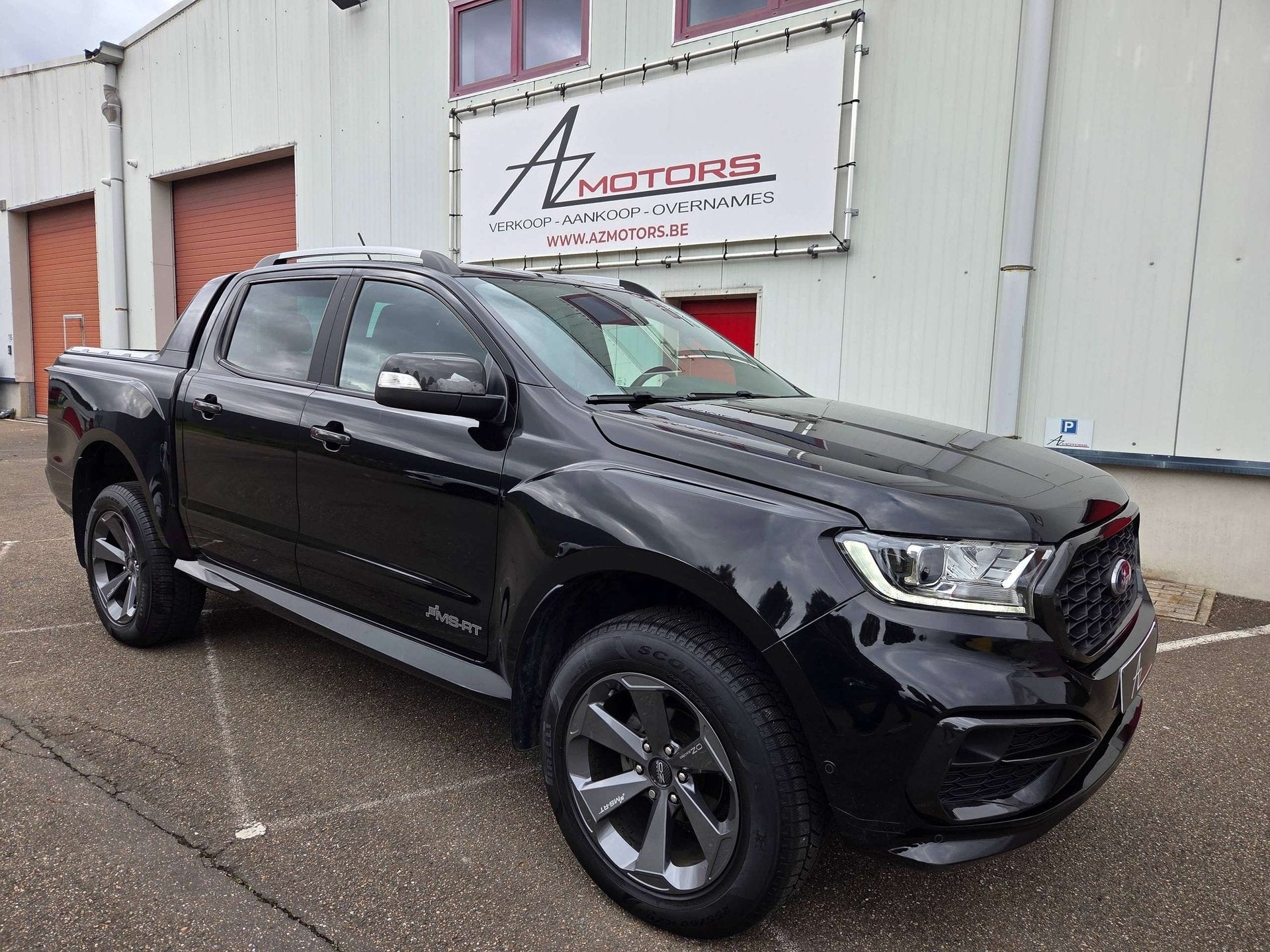 Ford Ranger 2.0BiT MS-RT Limited Edition Carbon Pack/Keyless, Automaat, Gebruikt, Zwart, 4 cilinders
