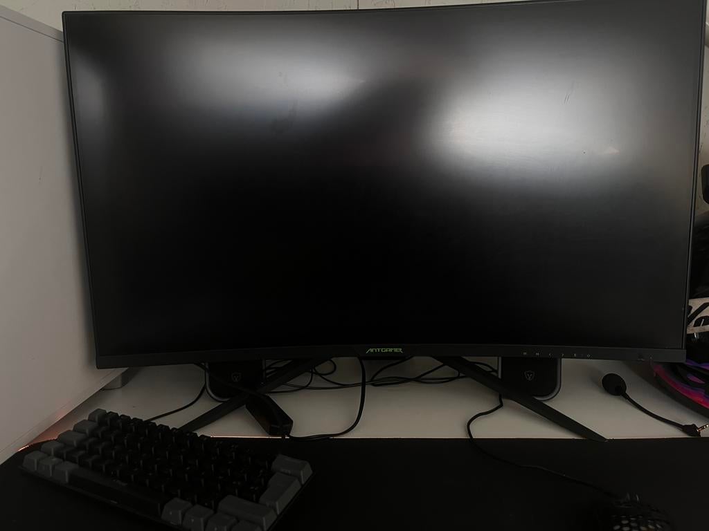 Curved game monitor, Computers en Software, Monitoren, Ophalen, Zo goed als nieuw, In hoogte verstelbaar, Gaming