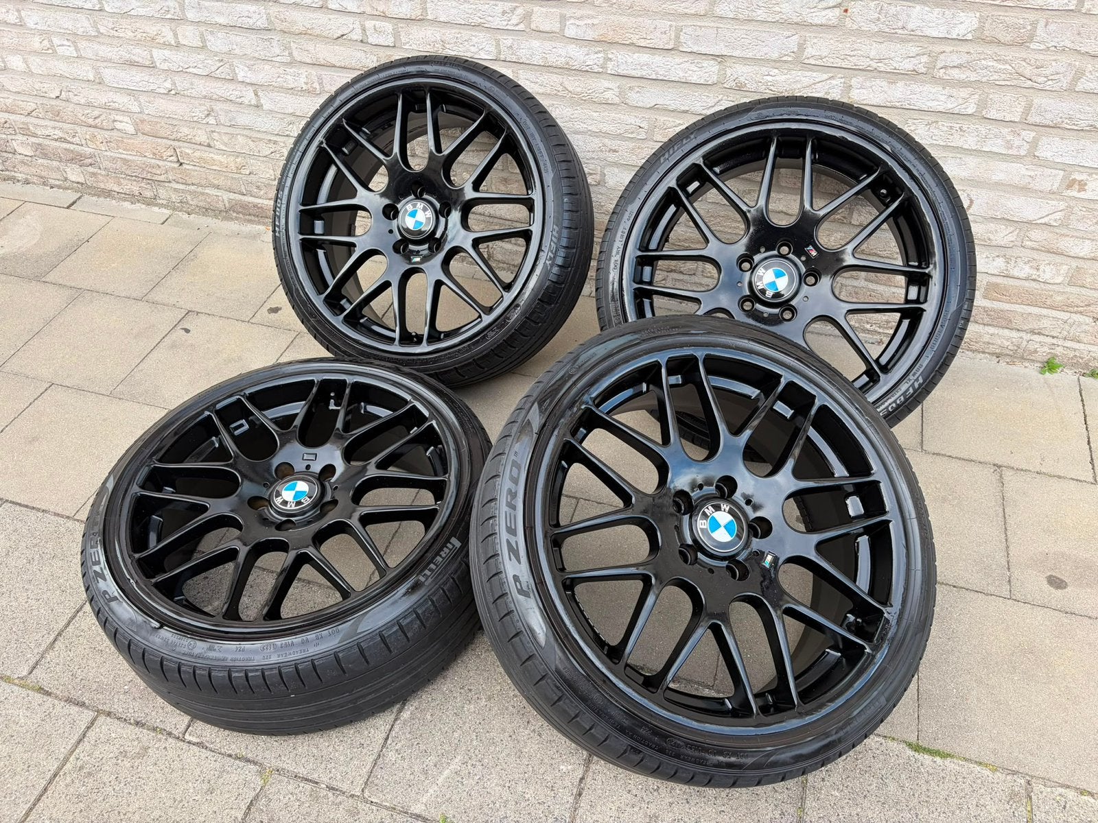 Bmw csl 19inch 5x120 velgen met banden, Auto-onderdelen, Banden en Velgen, Ophalen