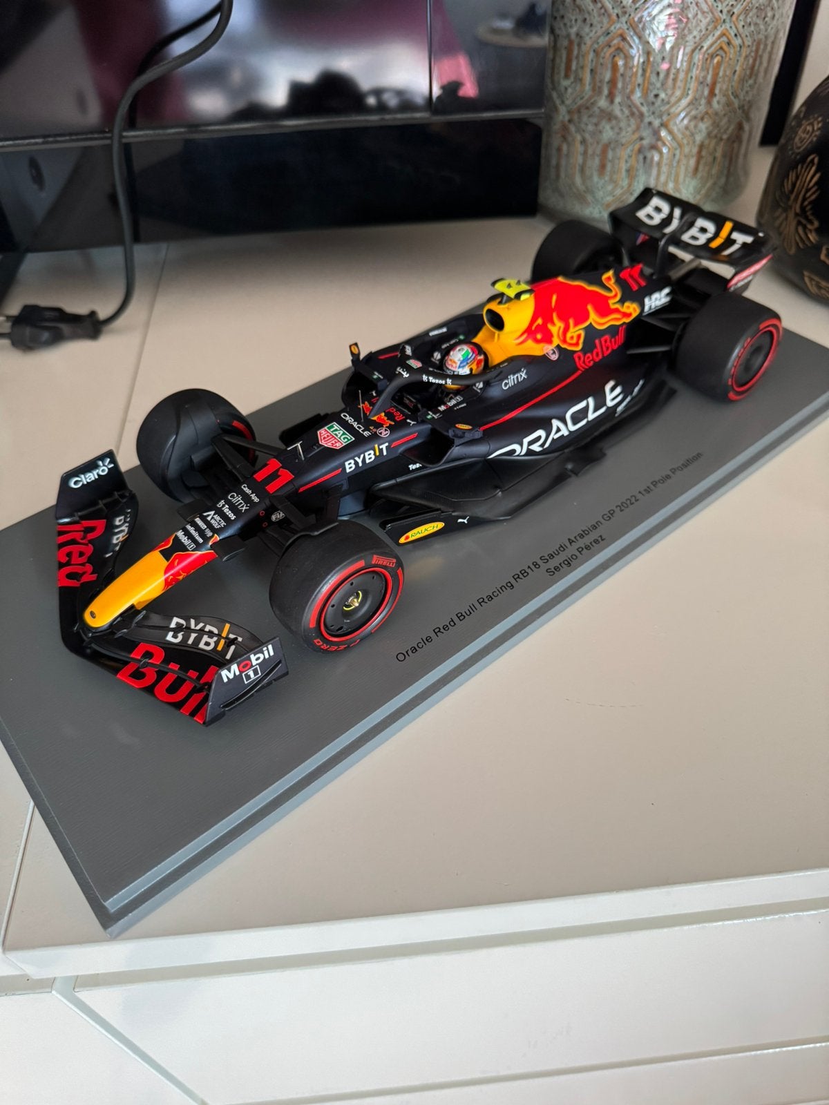 Spark 1:18 Sergio Perez F1, Ophalen, Zo goed als nieuw