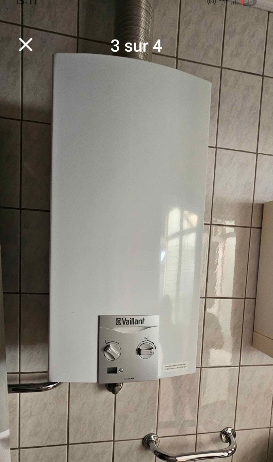 chauffe eau vaillant atmomag au gaz, Bricolage & Construction, Chauffe-eau & Boilers, Enlèvement
