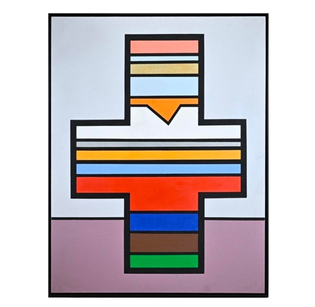 Guy Vanden Branden, Antiek en Kunst, Kunst | Schilderijen | Abstract, Ophalen of Verzenden