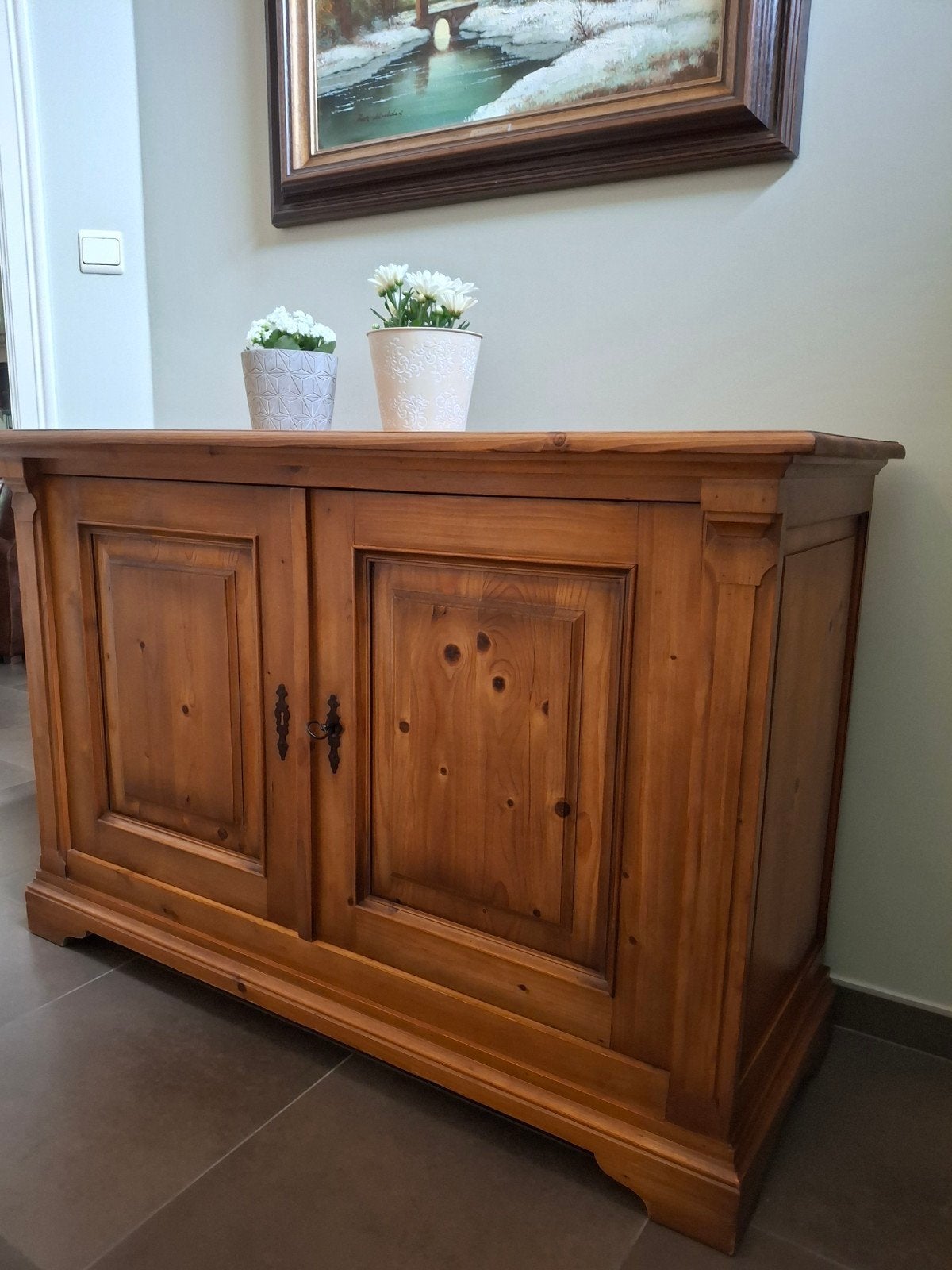 Mooie massief grenen kast, Huis en Inrichting, Ophalen