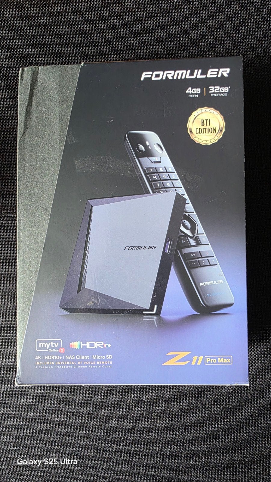 Formuler Z11 Pro Max BTW Edition 4/32 Go, Ophalen