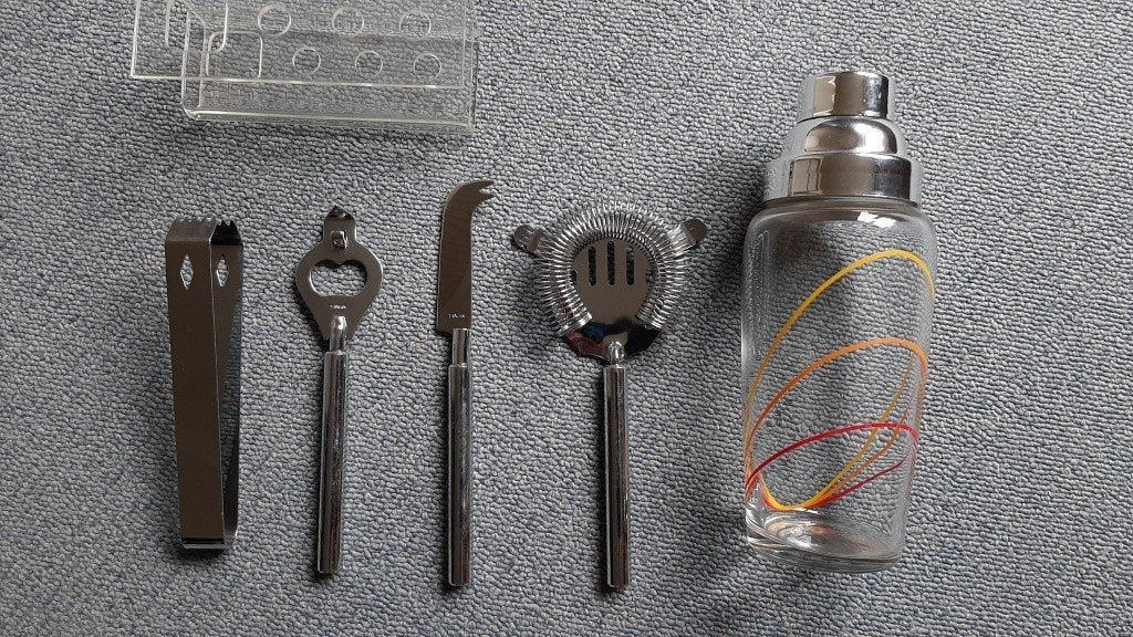 Nieuwe, nooit gebruikte cocktailset, Overige typen, Ophalen of Verzenden, Nieuw, Glas