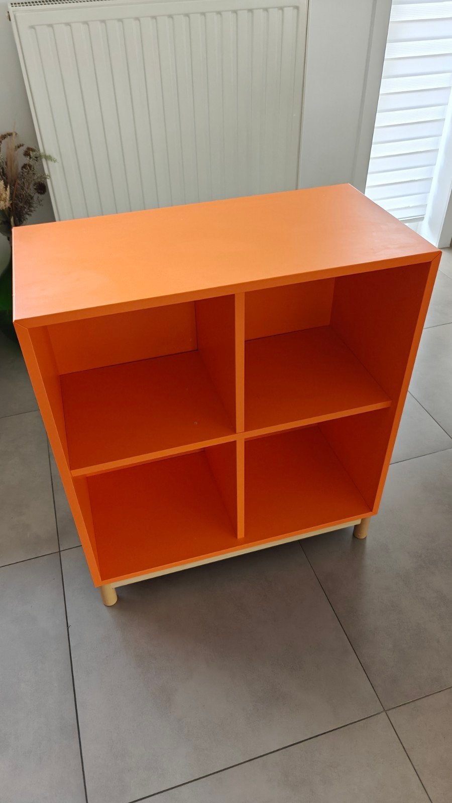 EKET boekenkast plus poten, Ophalen