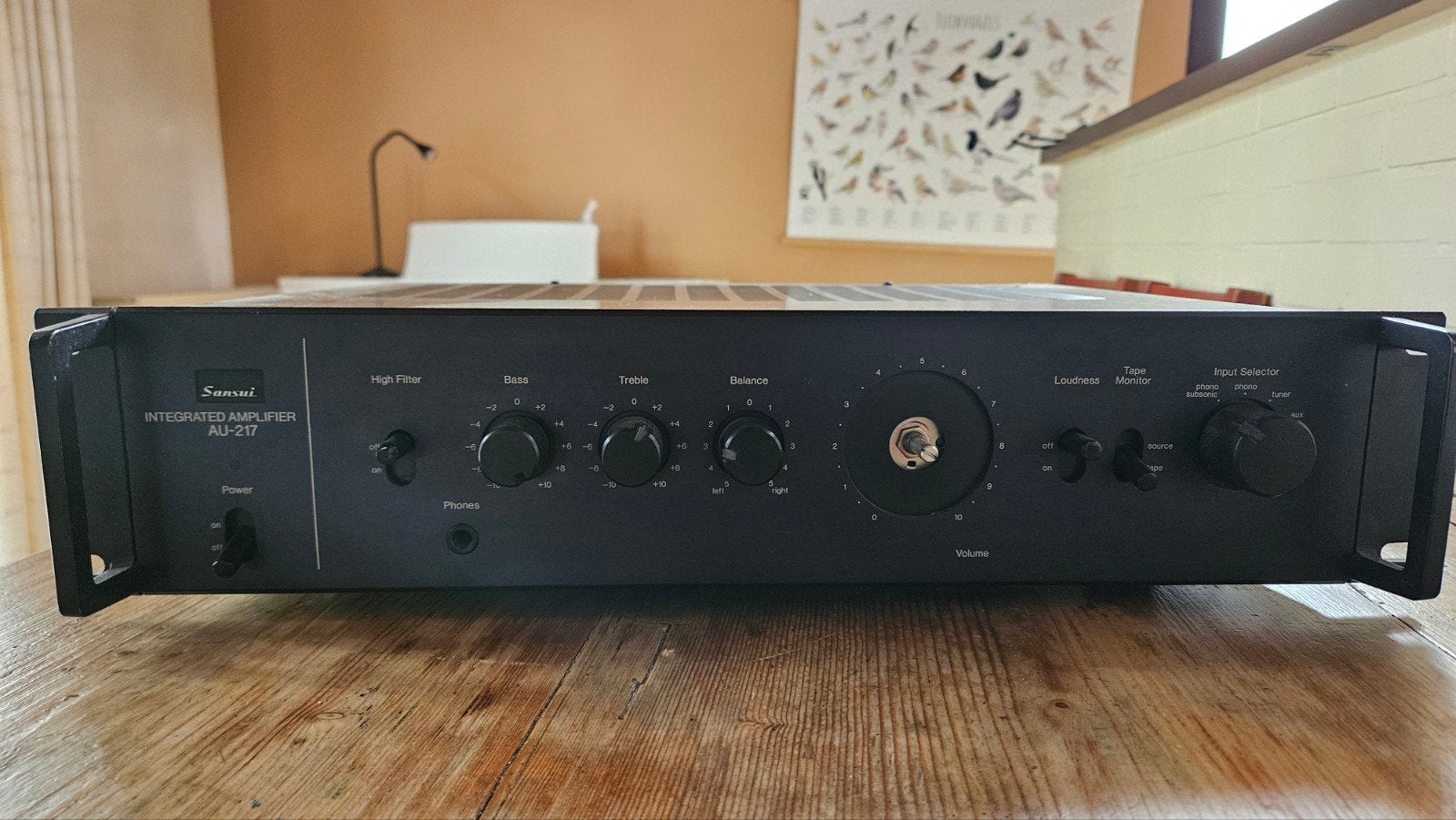 versterker amplifier sansui au-217, Audio, Tv en Foto, Versterkers en Ontvangers, Ophalen