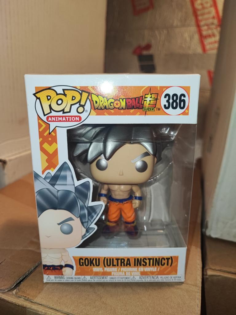Dragon Ball Goku (Ultra Instinct) avec Funko 386, Enlèvement ou Envoi