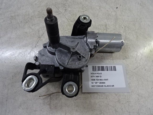 RUITENWISSERMOTOR ACHTER Polo V (6R) (5K6955711B), Gebruikt, Volkswagen