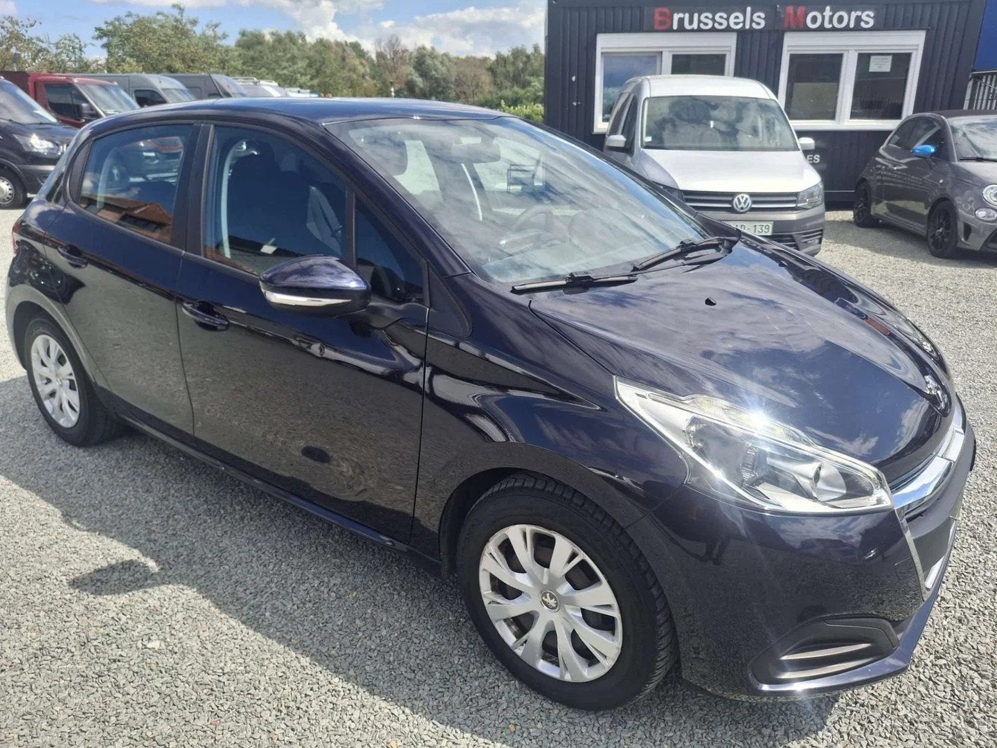 Peugeot 208 1.2 Puretech EU 6b (bj 2016), Auto's, Peugeot, Stof, Gebruikt, 1199 cc, Blauw
