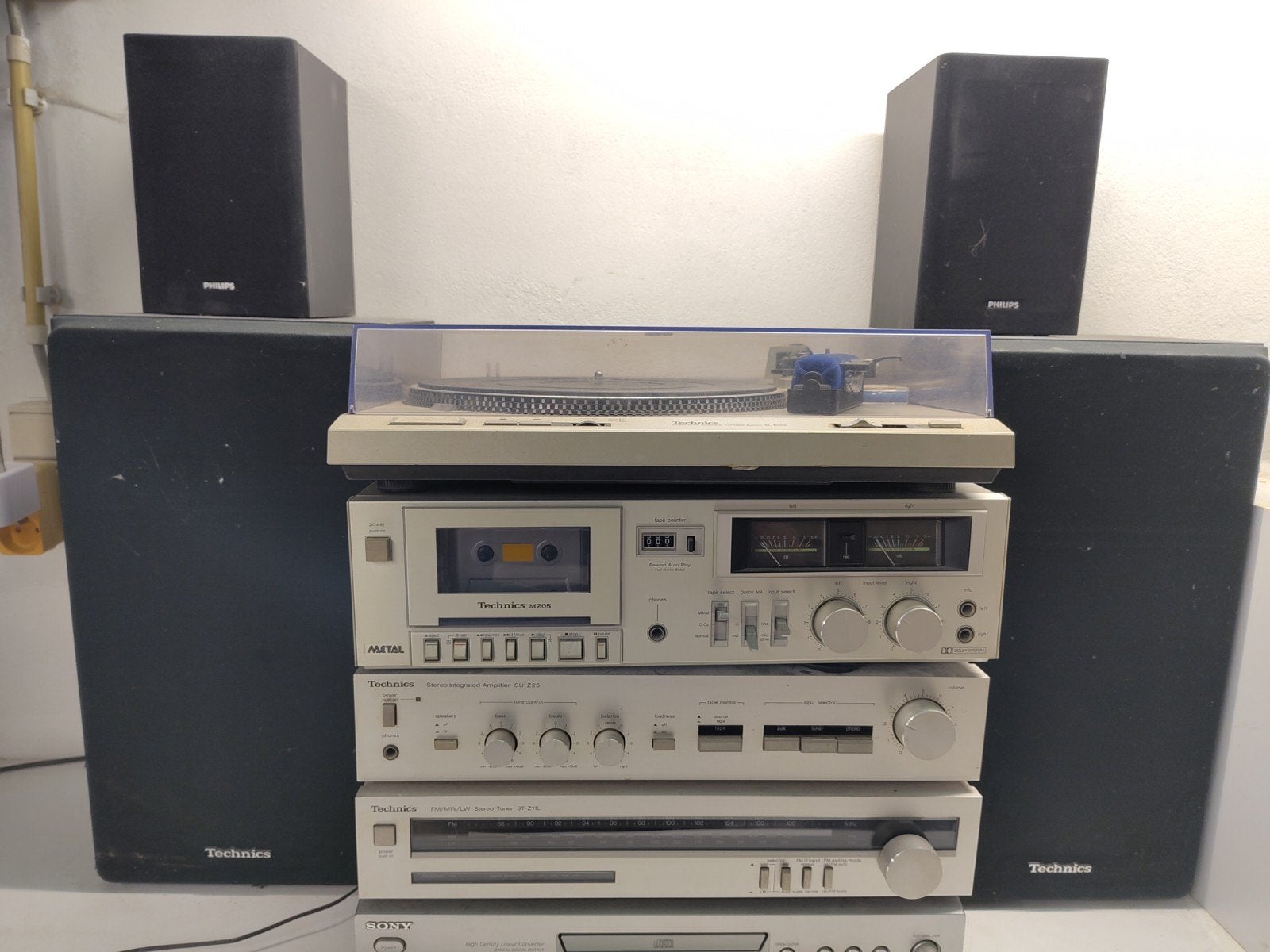 Technics stereoketen met Sony cd speler, Audio, Tv en Foto, Ophalen, Gebruikt, Sony