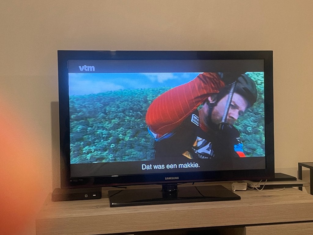 Te koop TV Samsung 42 inch in goede staat 55 euro, TV, Hi-fi & Vidéo, Télévisions, HD Ready (720p), Enlèvement, Utilisé, Samsung