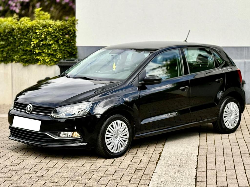 VOLKSWAGEN POLO 1.0i ~ 75PK ~ 2016 ~ ALLSEASON ~ CRPLAY ~ GV, Autos, Achat, Euro 6, Entretenue par le concessionnaire, Noir