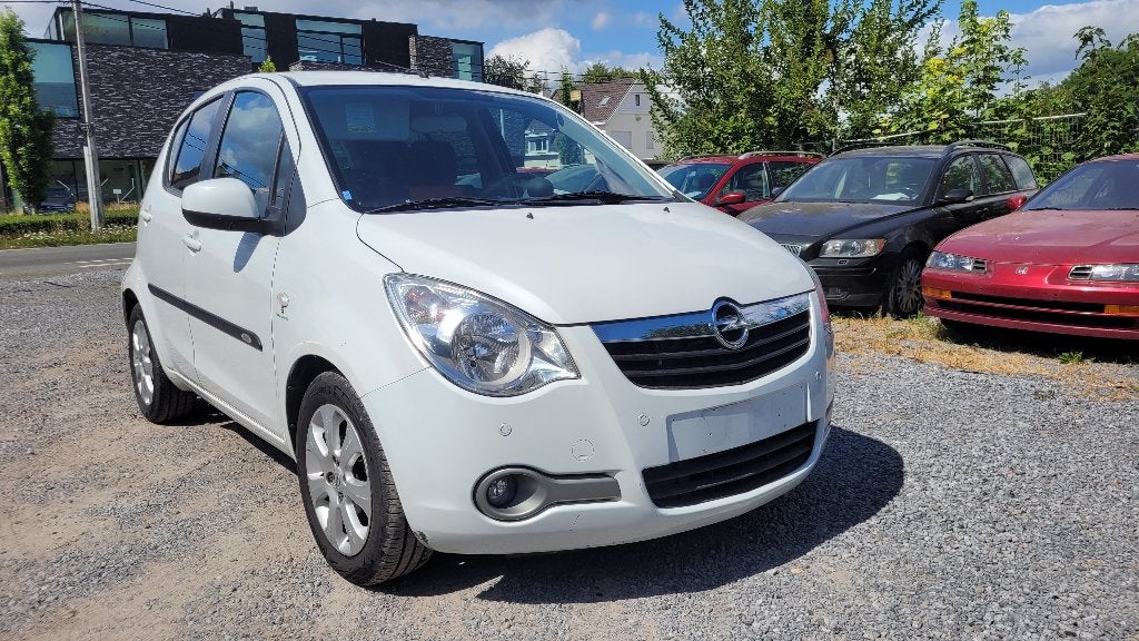 opel agila 1.2i 92000km 1ste EIGENAAR AIRCO PDC 2010, Voorwielaandrijving, Stof, 63 kW, 4 cilinders