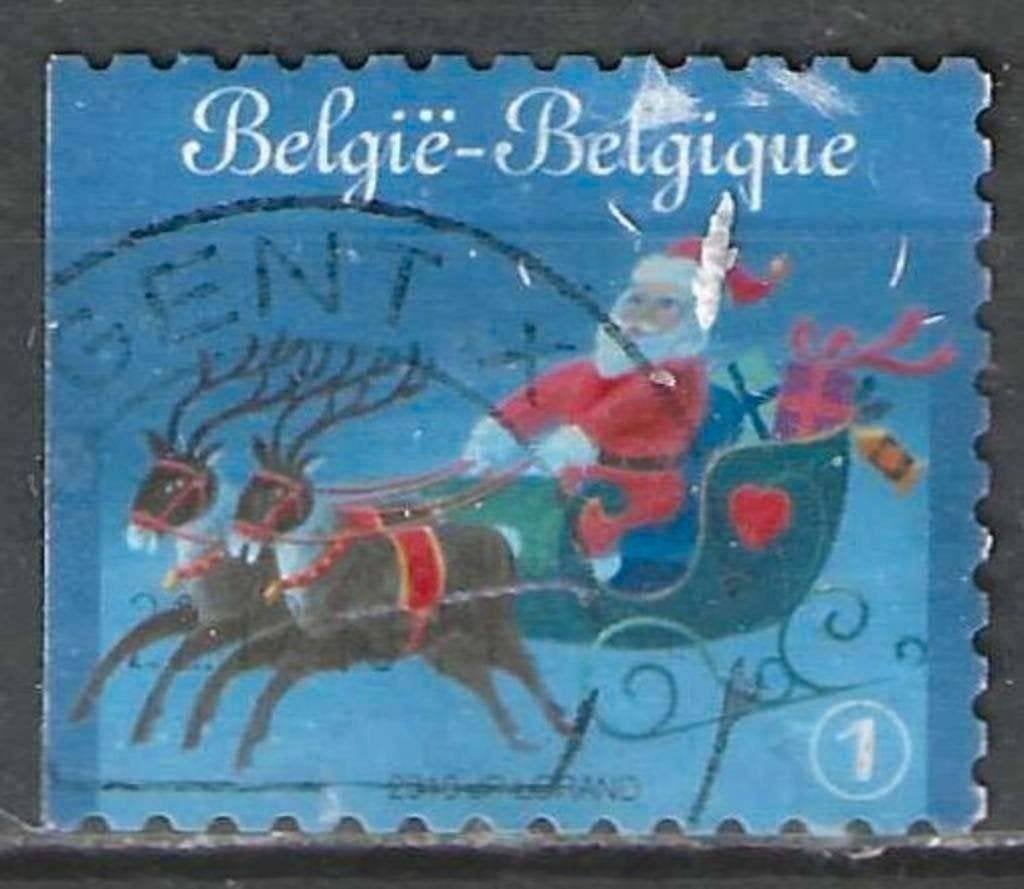 Belgique 2010 - Yvert 4068 /OBP 4087 - Joyeux Noël (ST), Envoi, Affranchi, Oblitéré, Noël